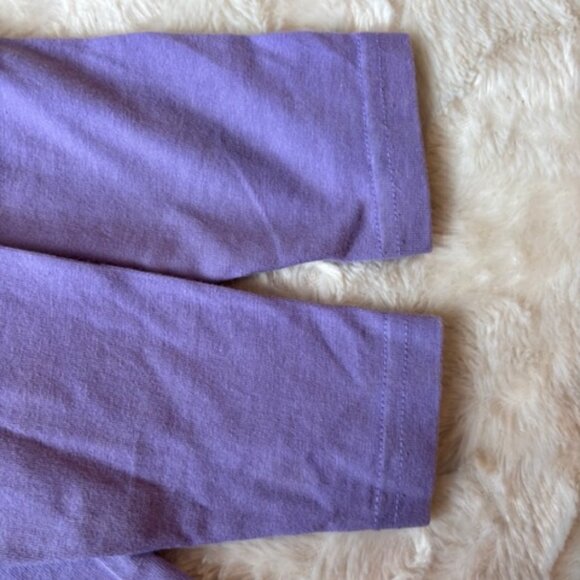 2/$30 Please Mum Purple LS shirt Puppy Love Hearts Girls Size 36MTH Vintage - Picture 11 of 12